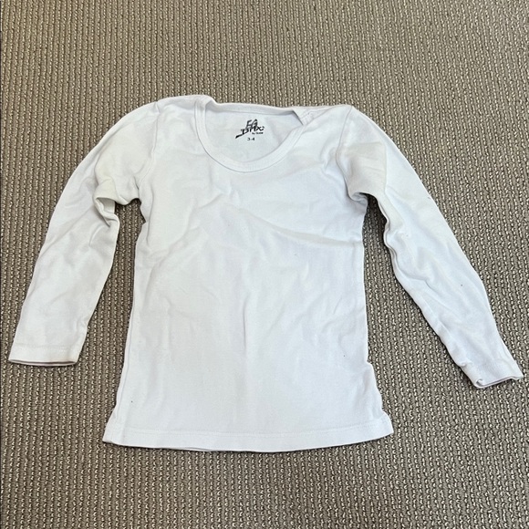 H&M Kids White Long Sleeve Tee - Picture 3 of 6